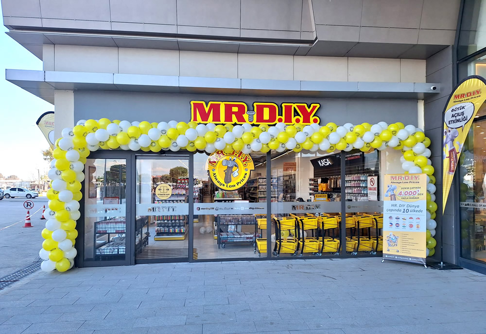 Mall of Antalya Mr.DIY Mağazası Hizmetinizde!